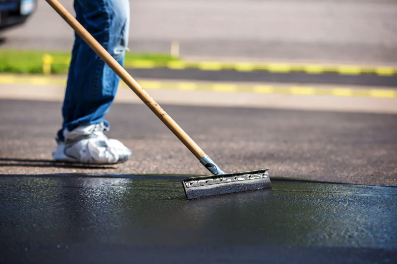 Driveway Sealing by true north property care Kitchener