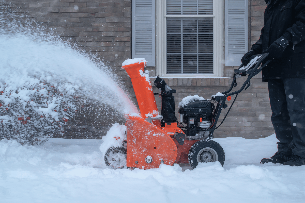 snow removal tools shovel snow blower