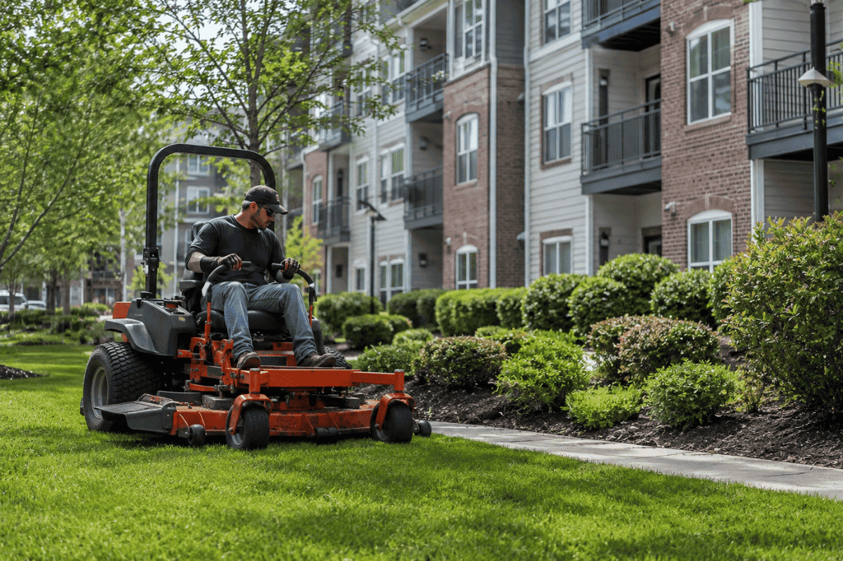 landscaping equipment residential property
